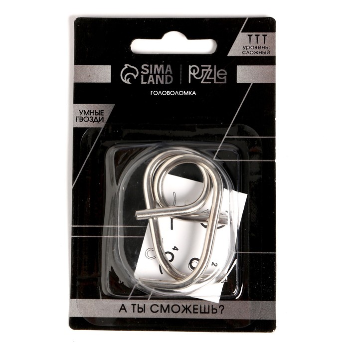 

Головоломка Игры разума «Умные гвозди» № 8