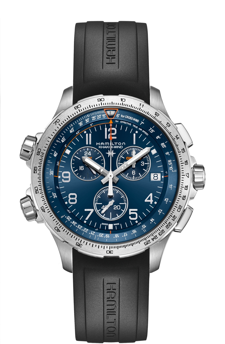 фото Часы наручные мужские hamilton x-wind gmt chrono quartz