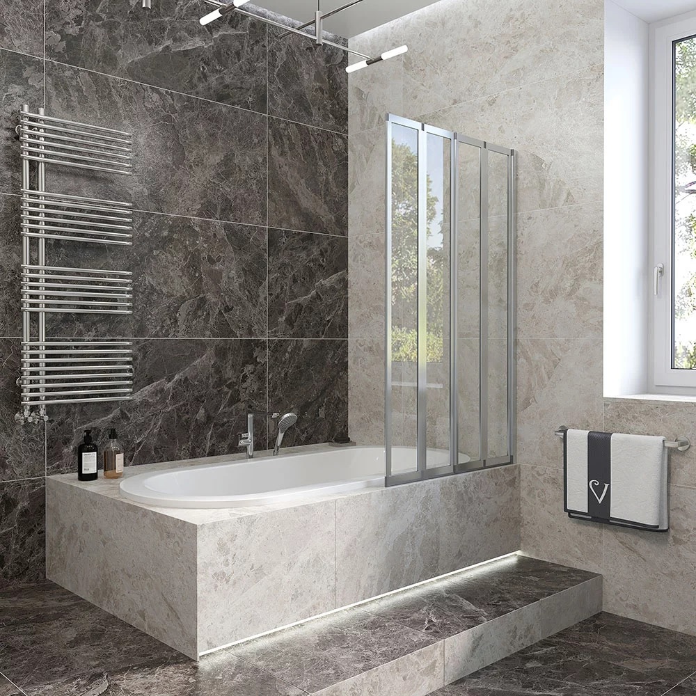 

Veconi Шторка на ванну Veconi Palau PL74R 90x150
