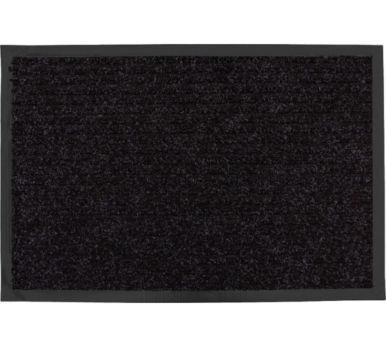 Коврик придверный KOVROFF 40х60 Floor mat 450гр1,15мм, черный