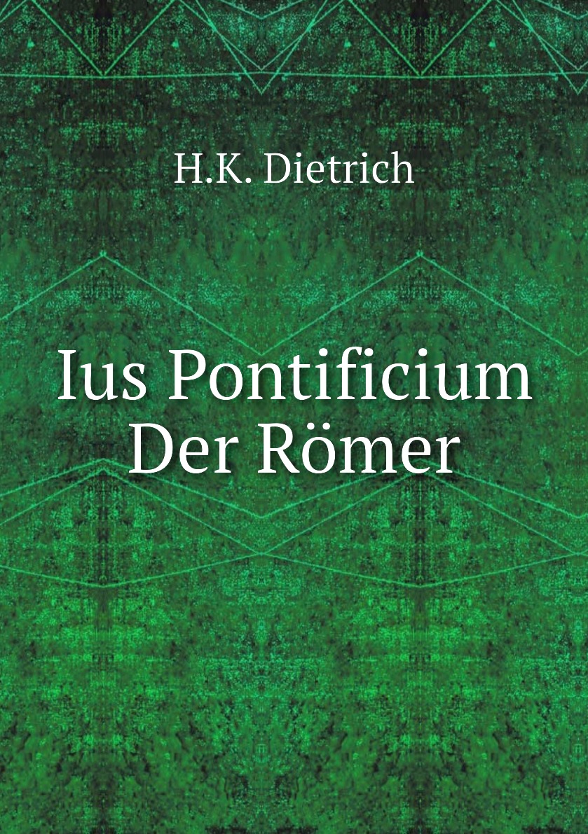 

Ius Pontificium Der Romer