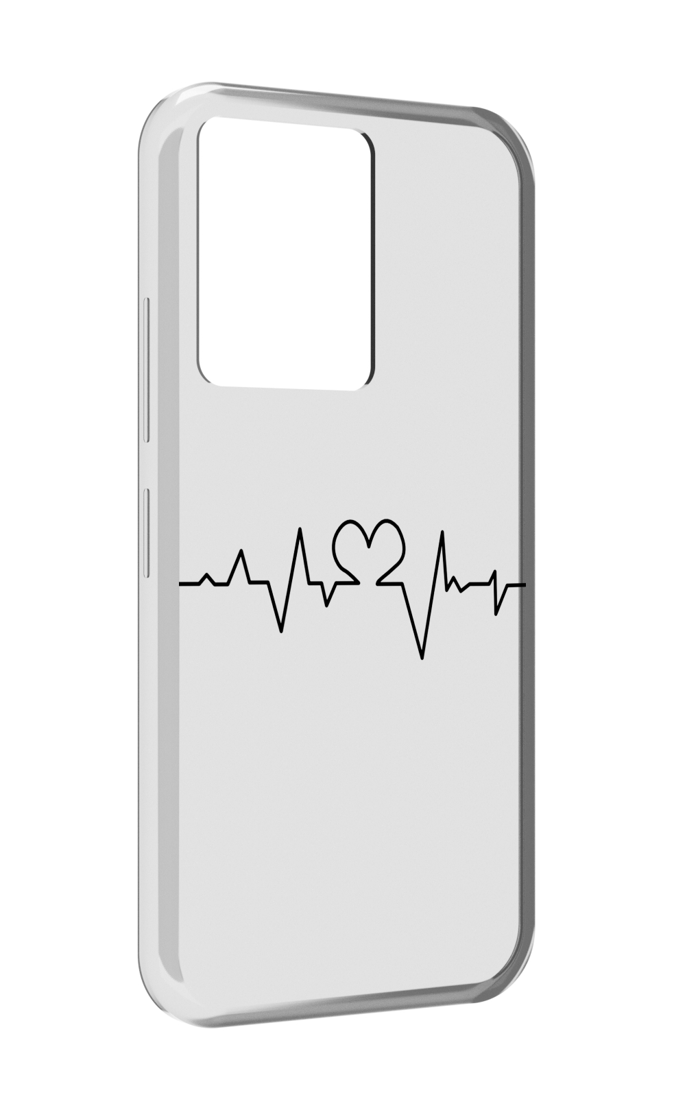 

Чехол MyPads диаграмма-любви для Infinix Note 12 5G X671 / Note 12 Pro 5G, Прозрачный, Tocco