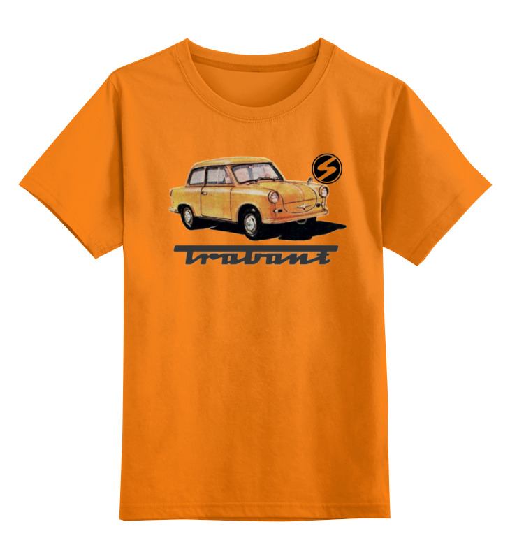

Детская футболка классическая Printio Trabant, р. 128, Оранжевый, 0000000661618