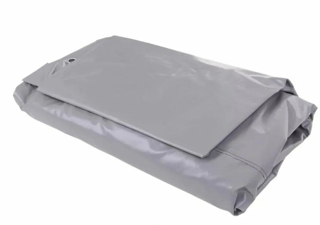 

Тент кузова ГАЗ 3302 удлиненный усиленный двухсторонний серый 4,25 x 2,06 x 1,56 (14 лювер