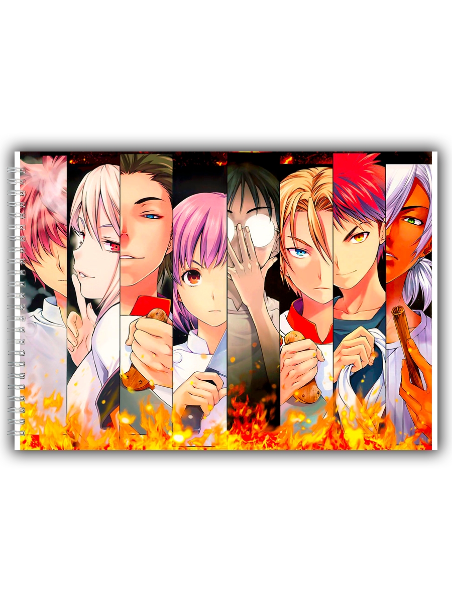 

Альбом для рисования DRABS Shokugeki no Soma аниме