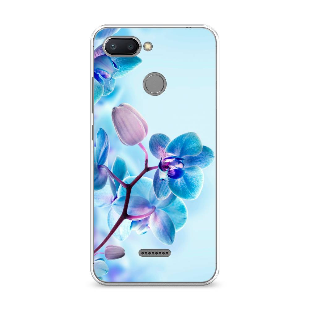 

Чехол Awog на Xiaomi Redmi 6 "Голубая орхидея", Разноцветный, 33850-8