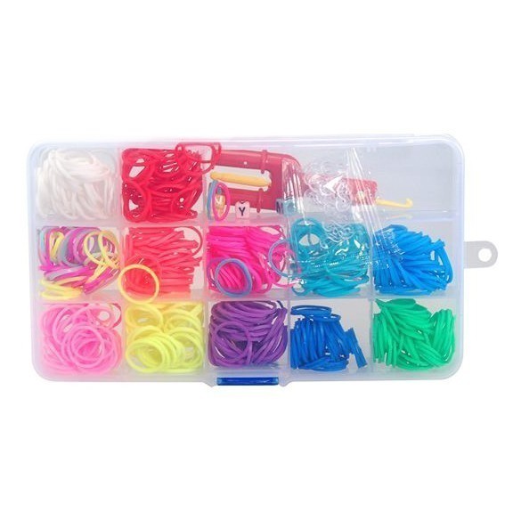 

Радужки (Rainbow Loom) - набор для вязания из резинок
