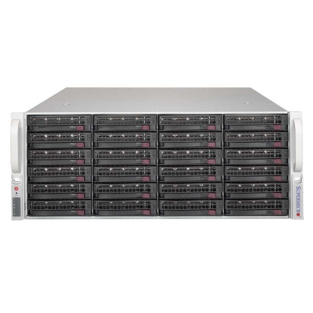 

Корпус SuperMicro CSE-846BE2C-R1K03JBOD 4U, SC846B SAS3 24 Drive JBOD w/ Dual Expander