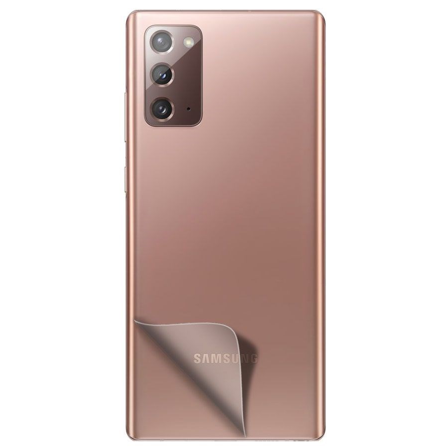 

Пленка защитная гидрогелевая Krutoff для Samsung Galaxy Note20 задняя сторона (матовая)