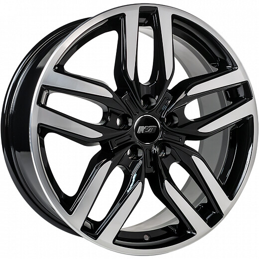 

Колесный диск N2O V2212 7,5x18 5x114,3 ET 45 Dia 67,1 (BFP), Черный, V2212