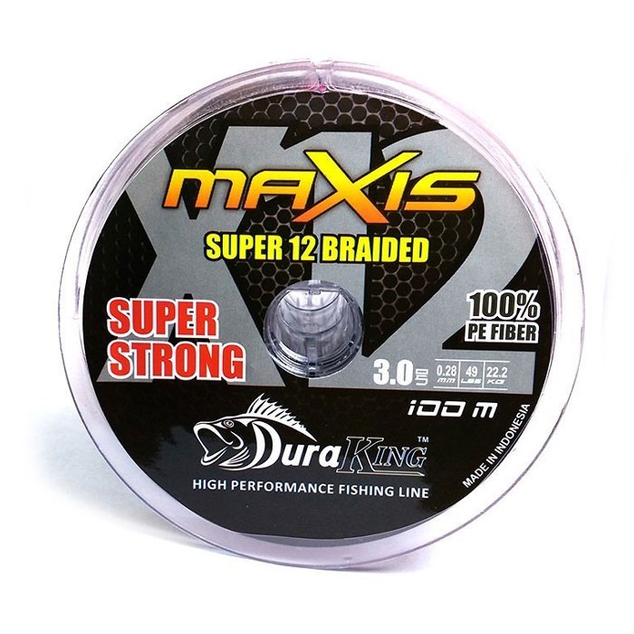 

Шнур DuraKing MAXIS 12X, 150м, мультиколор #5, 0,36мм, 72lbs, Разноцветный, Maxis 12X