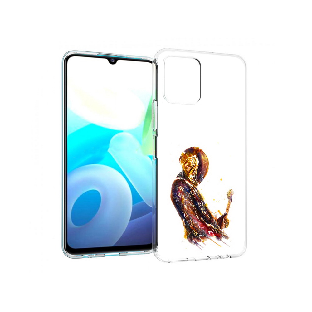 

Чехол MyPads Tocco для Vivo Y15s космо-музыкант (PT224456.390.393), Прозрачный, Tocco