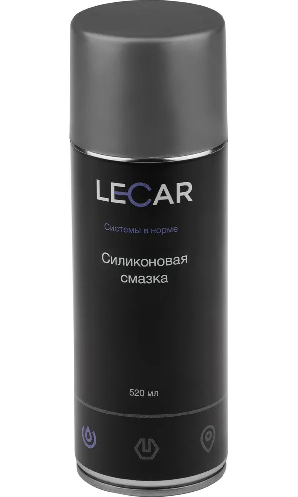 фото Смазка силиконовая lecar аэрозоль 520 мл