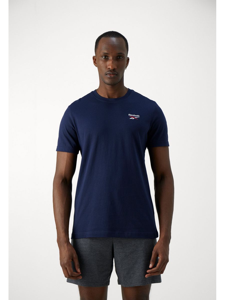 

Футболка мужская Reebok RE542D15X синяя XL, Синий, RE542D15X