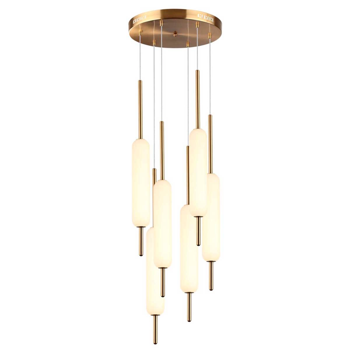 

ODEON LIGHT Подвесной светодиодный светильник Reeds 4794/72L Odeon Light