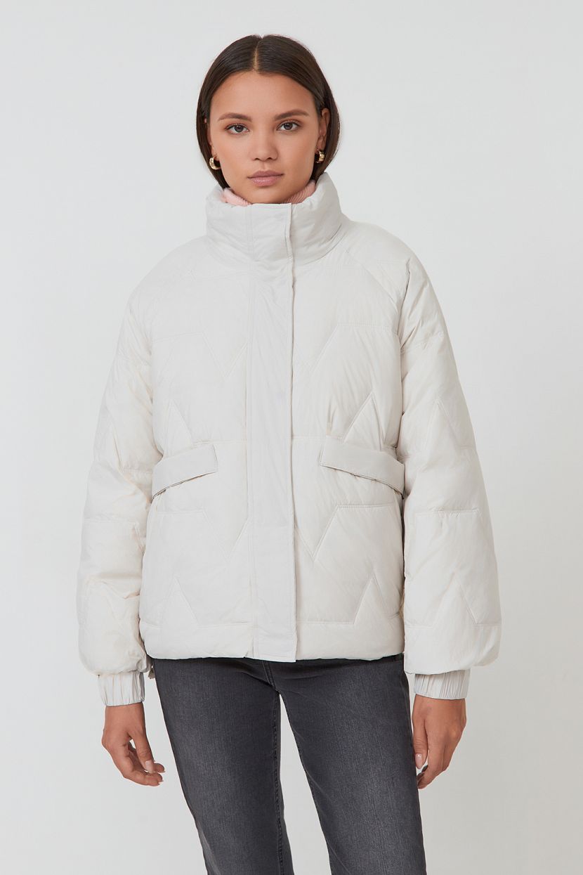 Куртка женская Baon B0023567 бежевая XL