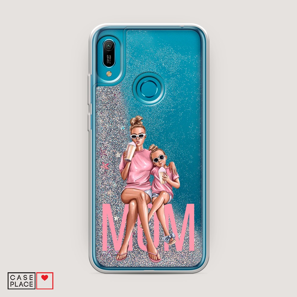 

Чехол Awog на Huawei Y6 2019/Honor 8a/8a Pro/Y6s "Lovely mom", Разноцветный, 68691-1