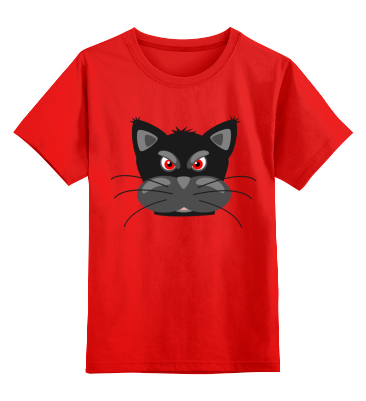 

Детская футболка Printio Котик цв.красный р.116, 0000003321705