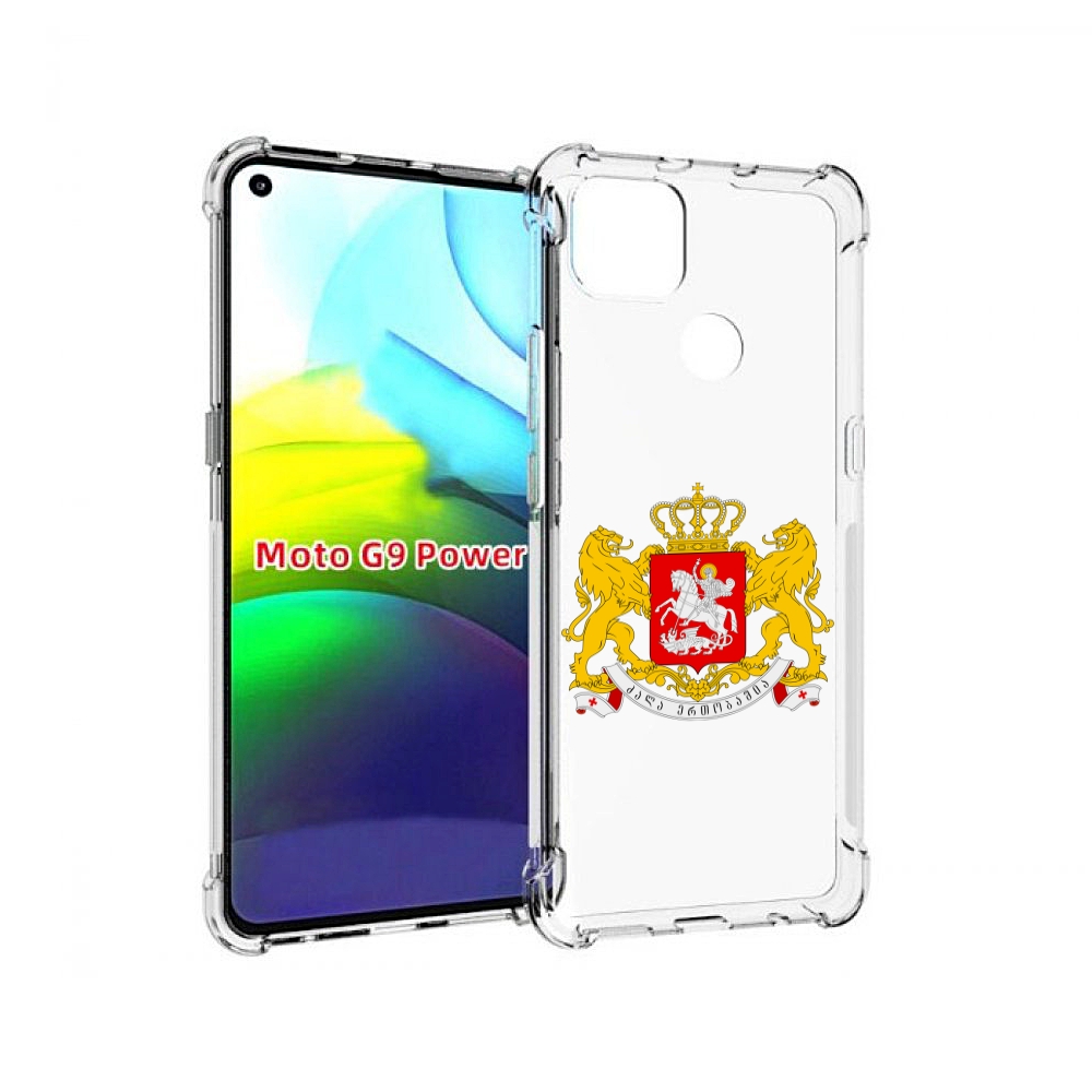 

Чехол MyPads герб-грузии для Motorola Moto G9 Power, Прозрачный, Tocco