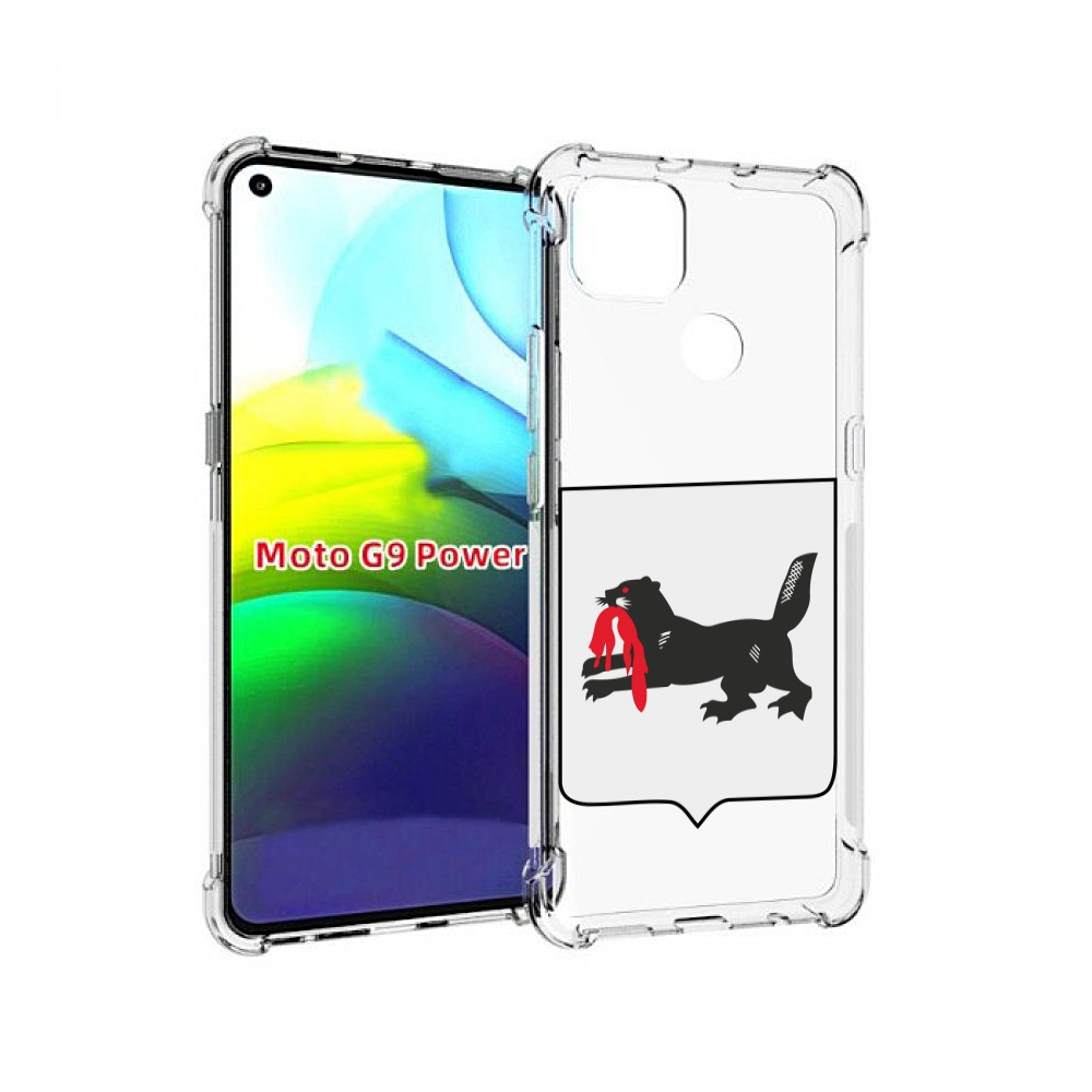 

Чехол MyPads герб-игркутскои-области для Motorola Moto G9 Power, Прозрачный, Tocco