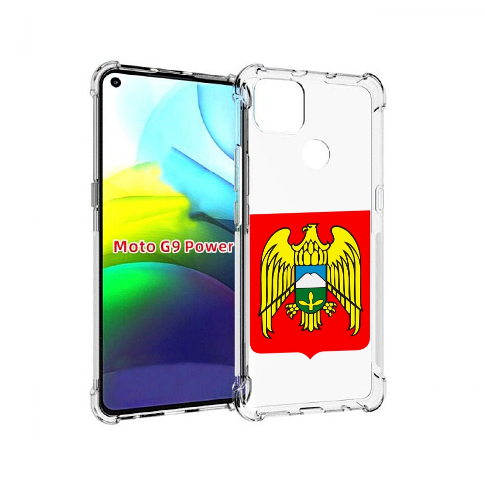

Чехол MyPads герб-кабардино-балкария-нальчик для Motorola Moto G9 Power, Прозрачный, Tocco