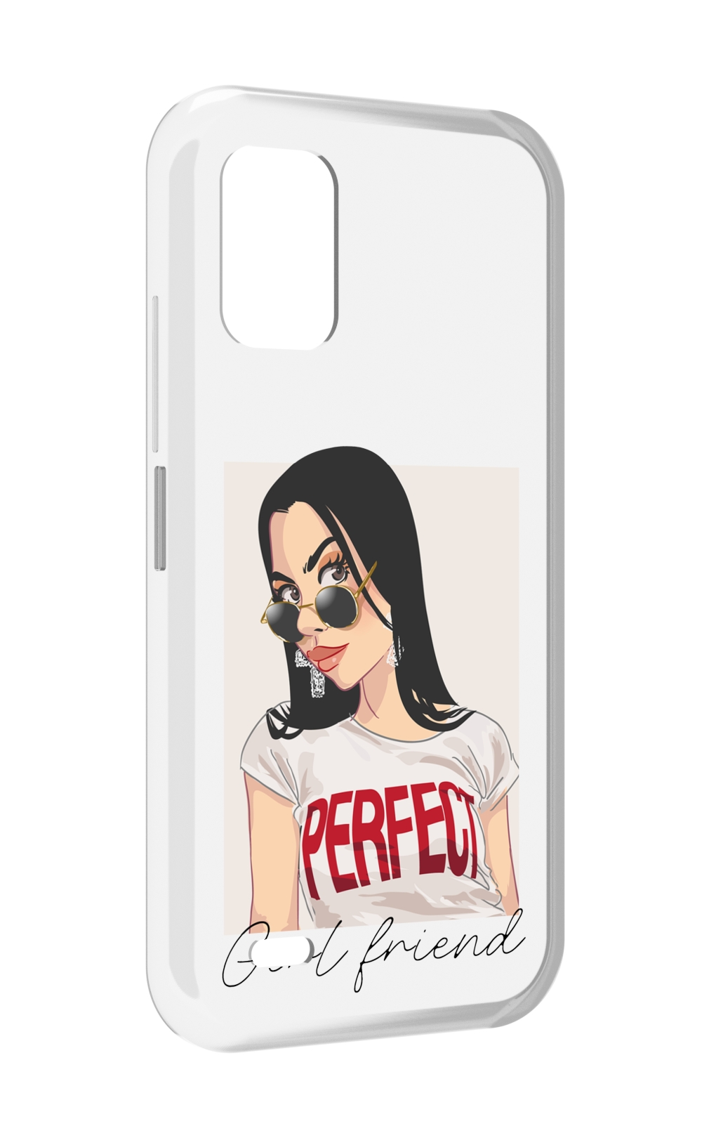 

Чехол MyPads Девушка-с-сережками женский для UMIDIGI Bison GT2 / GT2 Pro, Прозрачный, Tocco