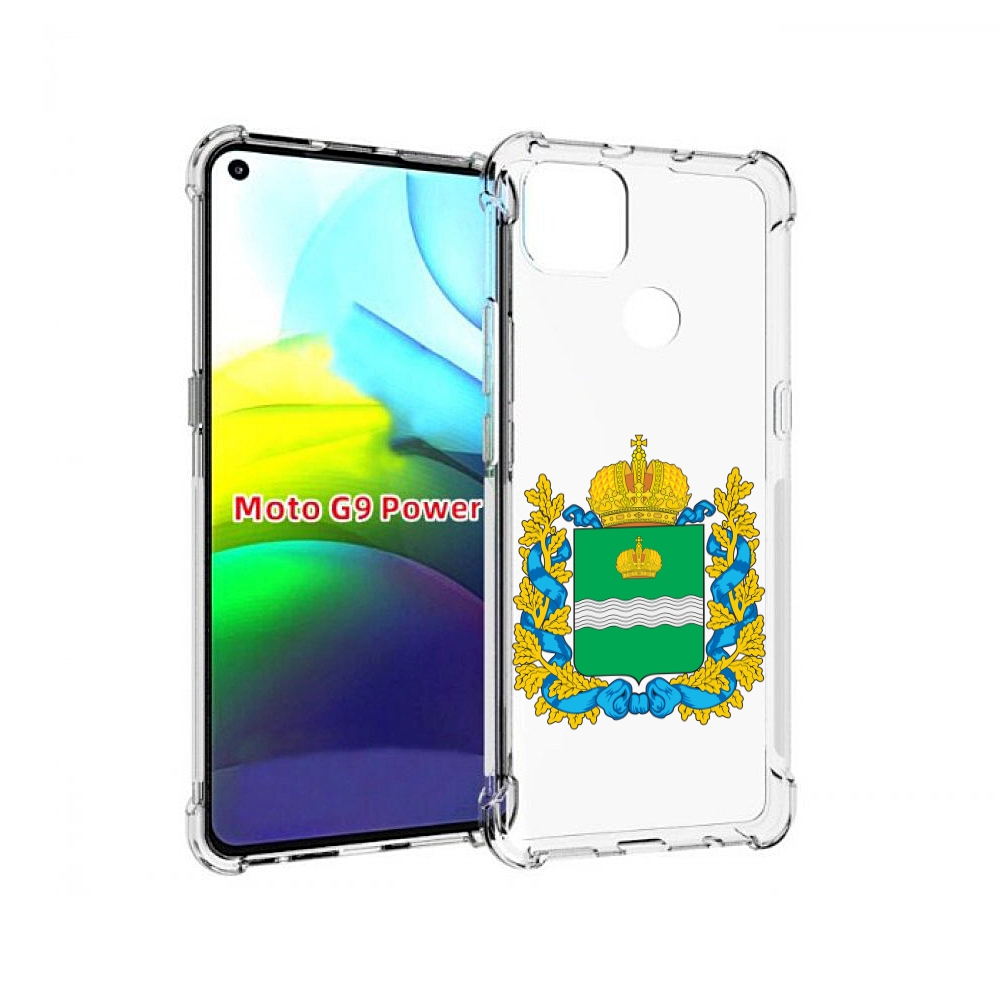 

Чехол MyPads герб-калужскои-области для Motorola Moto G9 Power, Прозрачный, Tocco