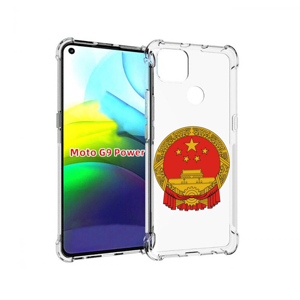 

Чехол MyPads герб-китаи для Motorola Moto G9 Power, Прозрачный, Tocco