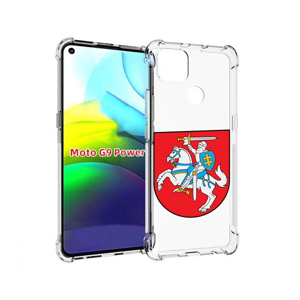 

Чехол MyPads герб-литва для Motorola Moto G9 Power, Прозрачный, Tocco