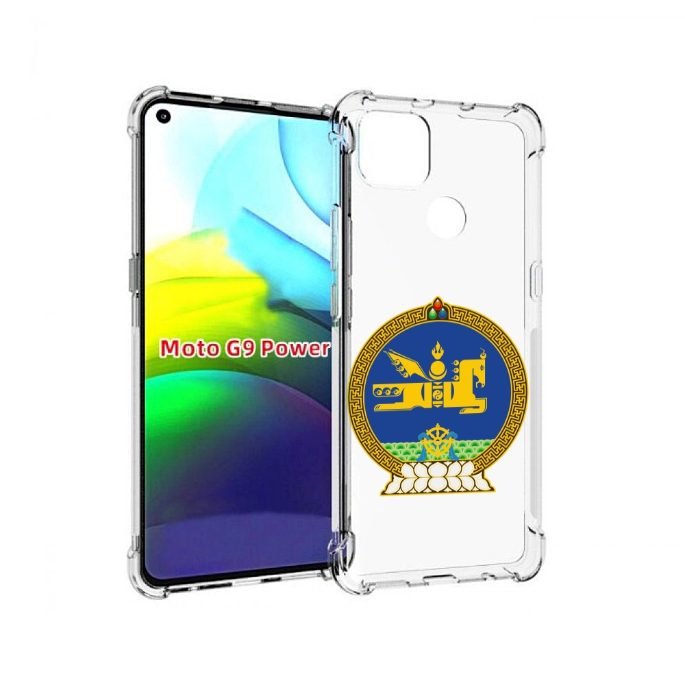 

Чехол MyPads герб-монголия для Motorola Moto G9 Power, Прозрачный, Tocco