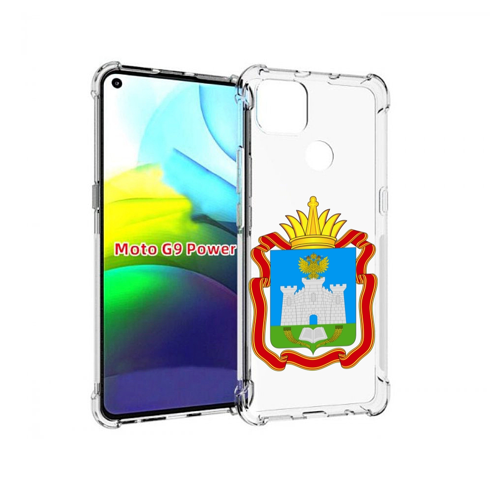 

Чехол MyPads герб-орловская-область для Motorola Moto G9 Power, Прозрачный, Tocco
