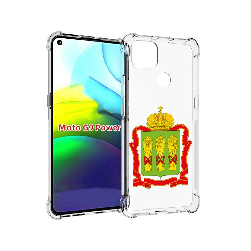 

Чехол MyPads герб-пензенская-область для Motorola Moto G9 Power, Прозрачный, Tocco