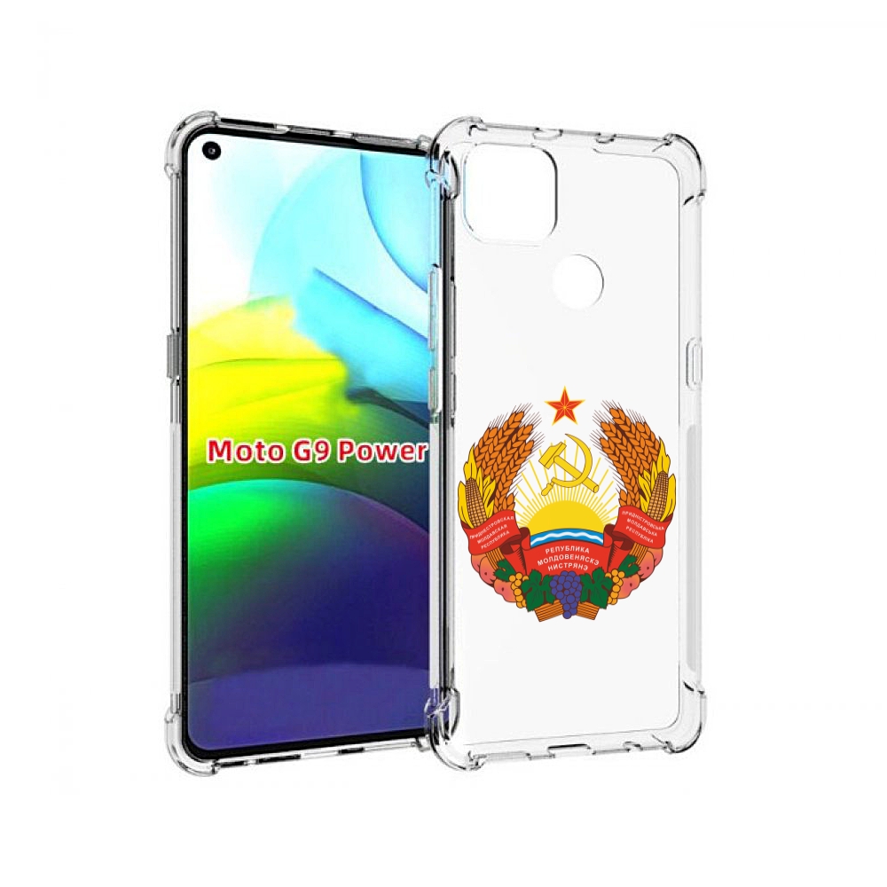 

Чехол MyPads герб-приднестровья для Motorola Moto G9 Power, Прозрачный, Tocco