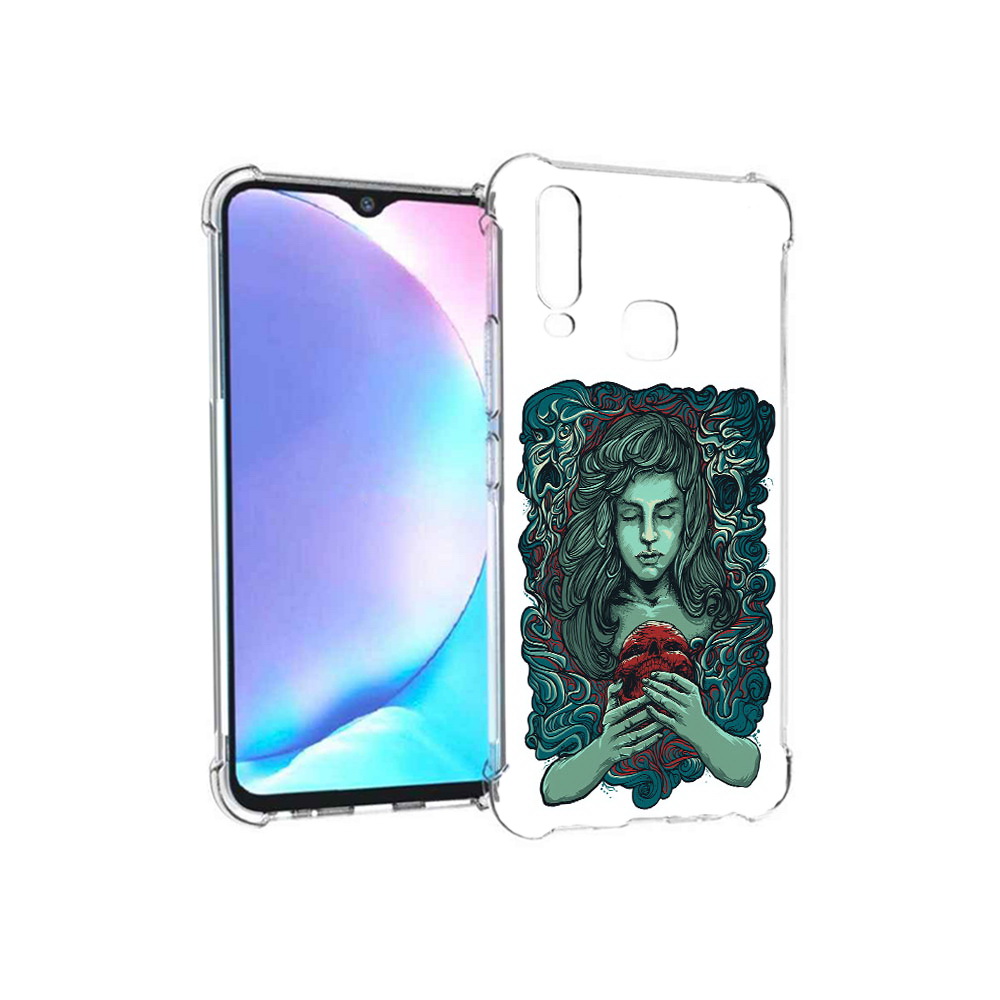 Чехол MyPads Tocco для Vivo Y17 спящая девушка (PT136369.382.619)