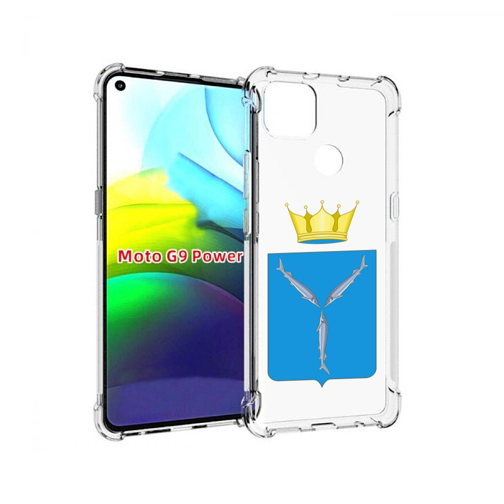 

Чехол MyPads герб-саратовская-область для Motorola Moto G9 Power, Прозрачный, Tocco