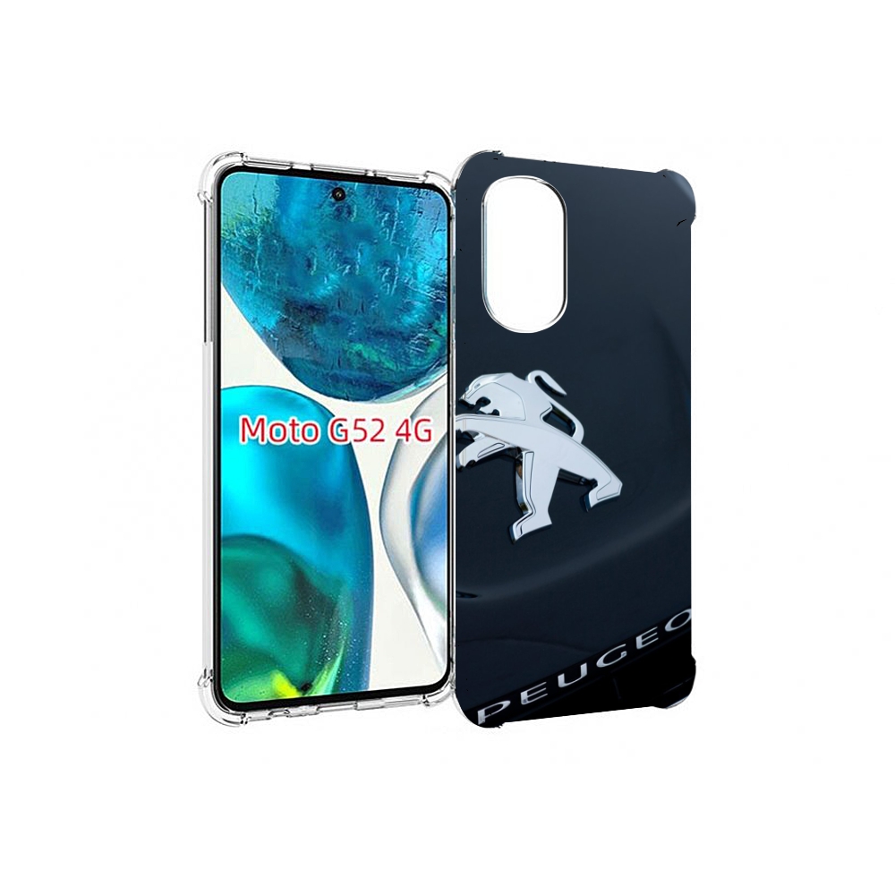 

Чехол MyPads peugeot 2 для Motorola Moto G82 / Moto G52, Прозрачный, Tocco