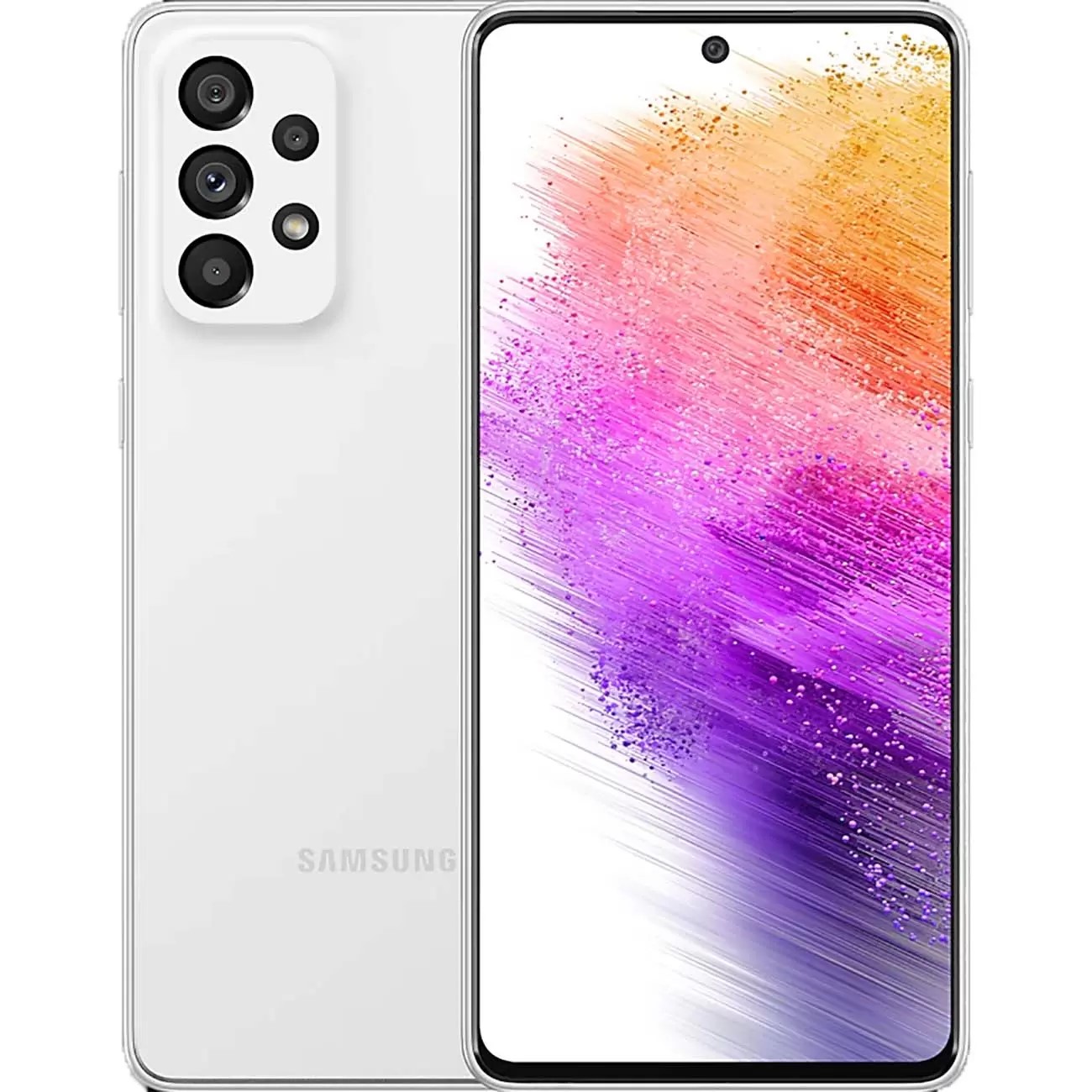 

Смартфон Samsung Galaxy A73 5G 8/256GB SM-A536EZWHMEA White, Galaxy A73 5G 8 256Gb Global White