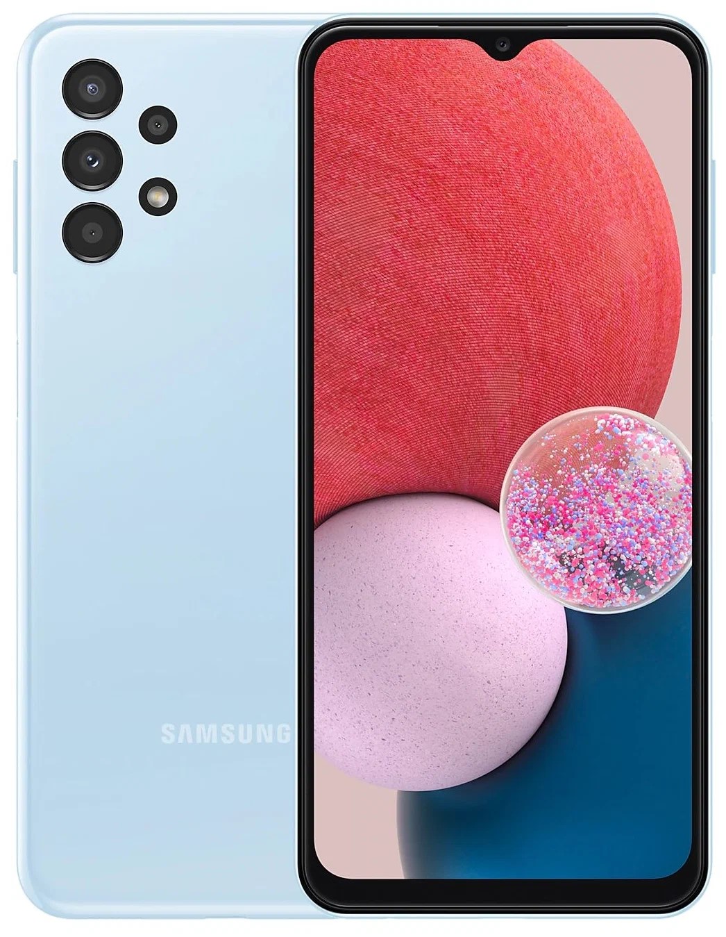 Смартфон Samsung Galaxy A13 4/64GB Light Blue (SM-A135FLBGMEB)
