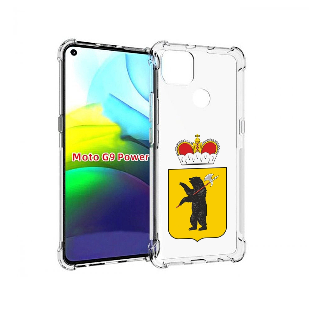 

Чехол MyPads герб-ярославская-область для Motorola Moto G9 Power, Прозрачный, Tocco
