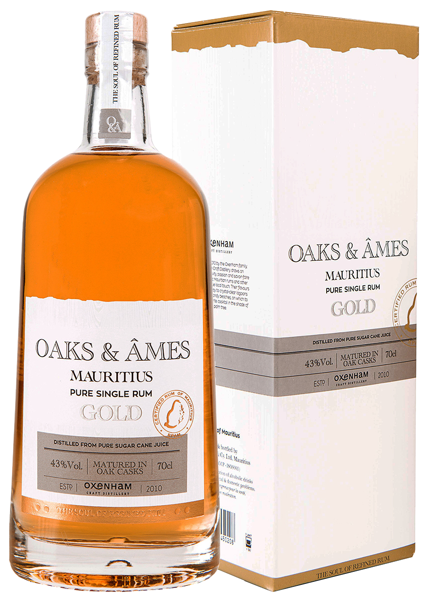 

Ром золотой Oaks&Ames Pure Single Rum Gold 43% 0,7л