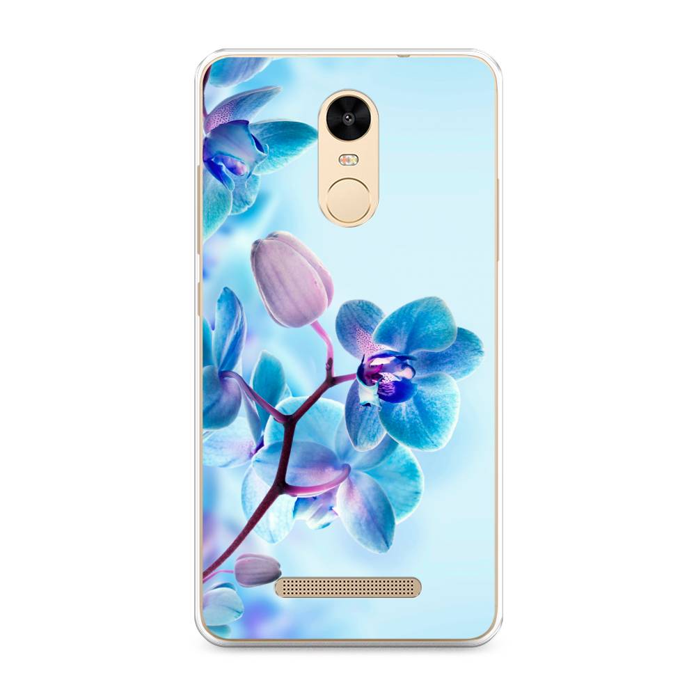 

Чехол Awog на Xiaomi Redmi Note 3/Note 3 Pro "Голубая орхидея", Разноцветный, 31750-8