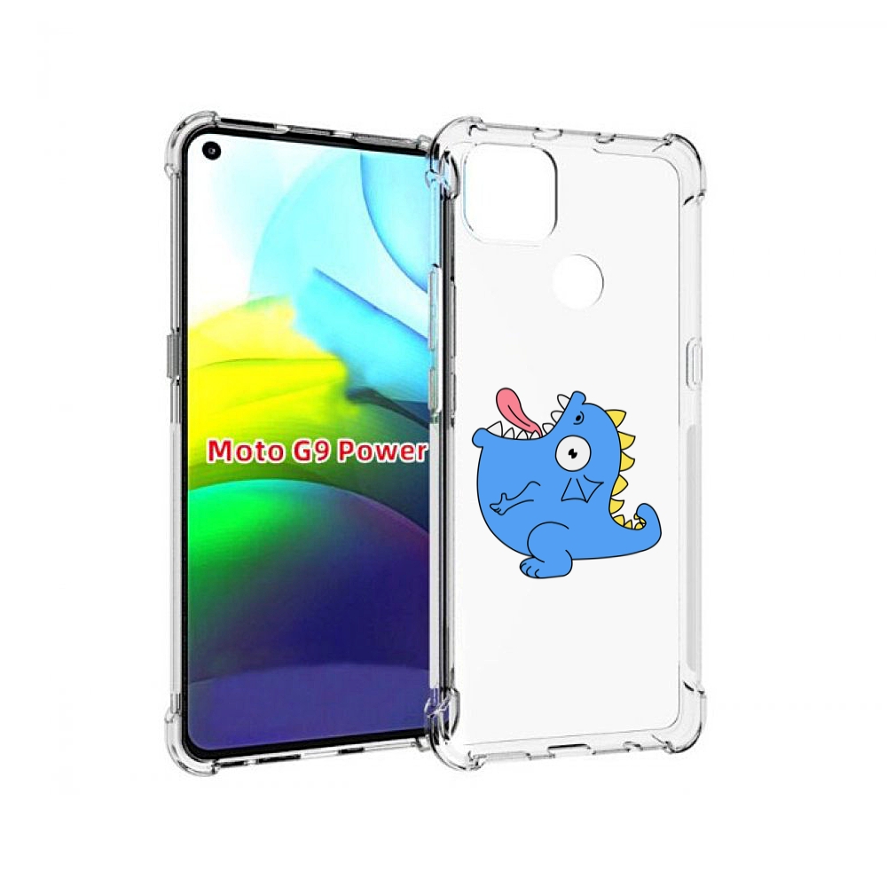 

Чехол MyPads голубая-рыбка для Motorola Moto G9 Power, Прозрачный, Tocco