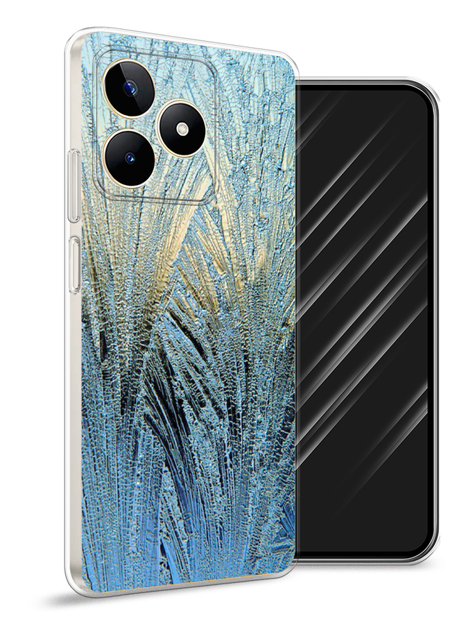 

Чехол Awog на Realme C53/C51/Note 50 "Лёд", Голубой, 2515250-1