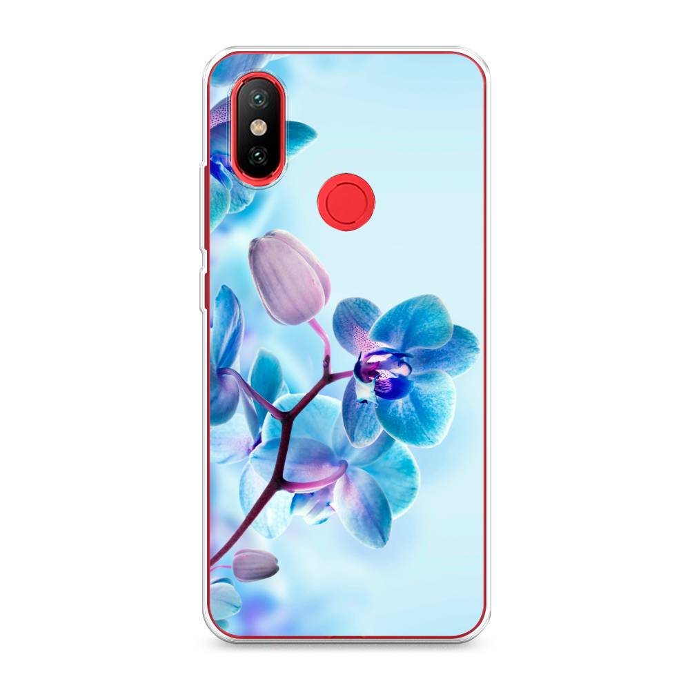 

Чехол Awog на Xiaomi Mi 6X "Голубая орхидея", Разноцветный, 33250-8