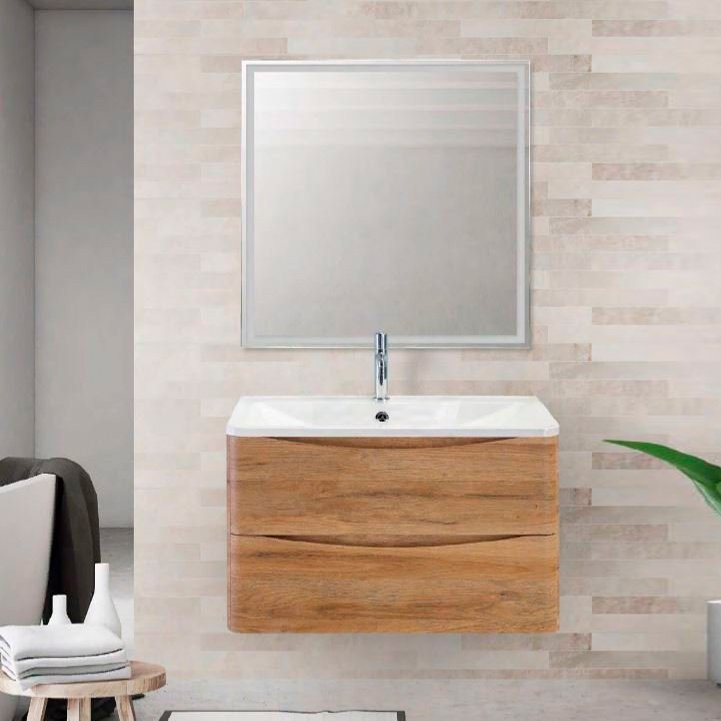 

BelBagno Мебель для ванной BelBagno Acqua 80 подвесная, rovere rustico