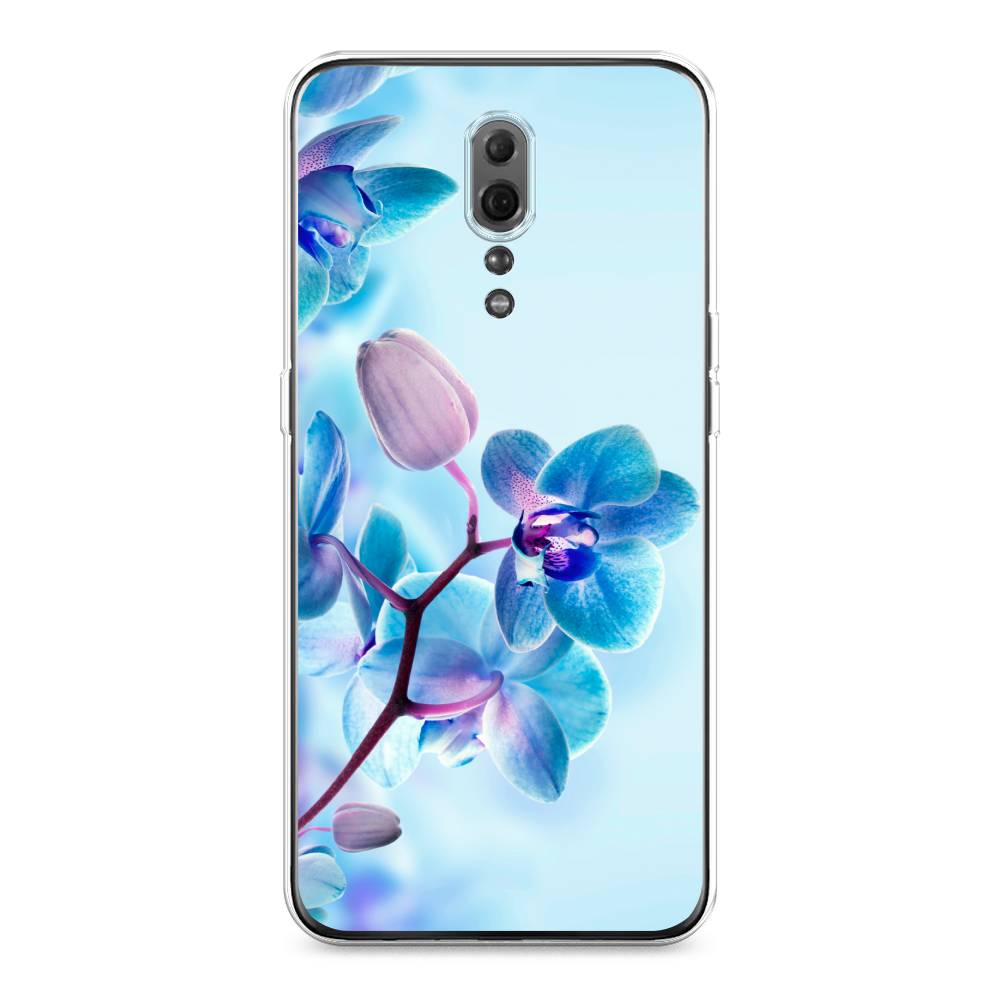 

Чехол Awog на Oppo Reno Z "Голубая орхидея", Разноцветный, 250950-8