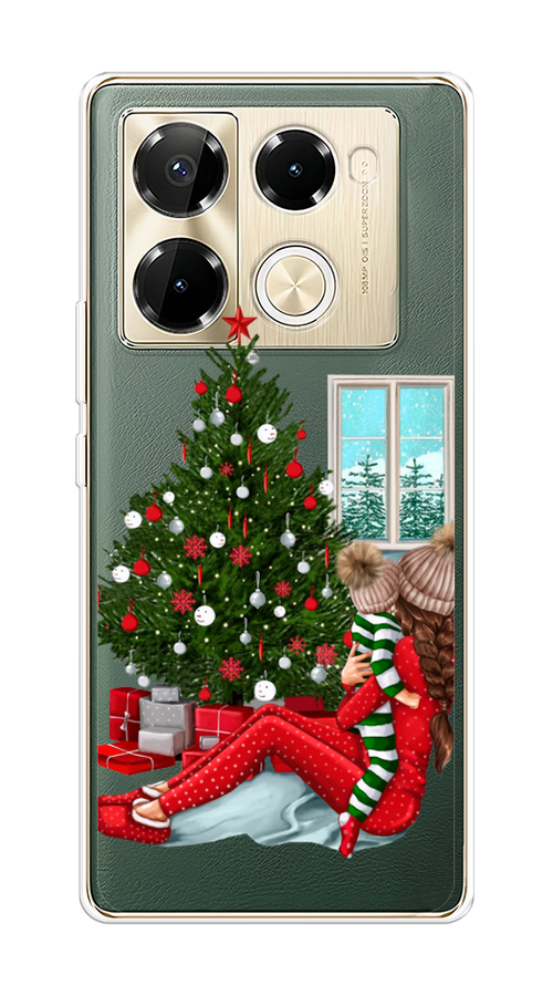 

Чехол на Infinix Note 40 Pro 5G/Note 40 Pro Plus "Новый год с мамой", 3105950-1
