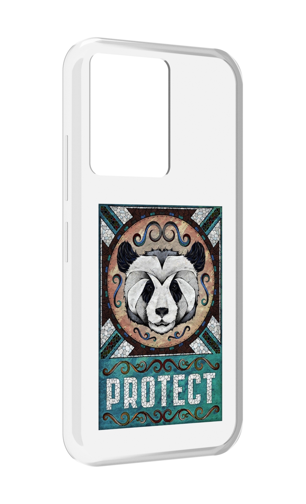 Чехол MyPads защита панды для Infinix Note 12 5G X671 / Note 12 Pro 5G Tocco