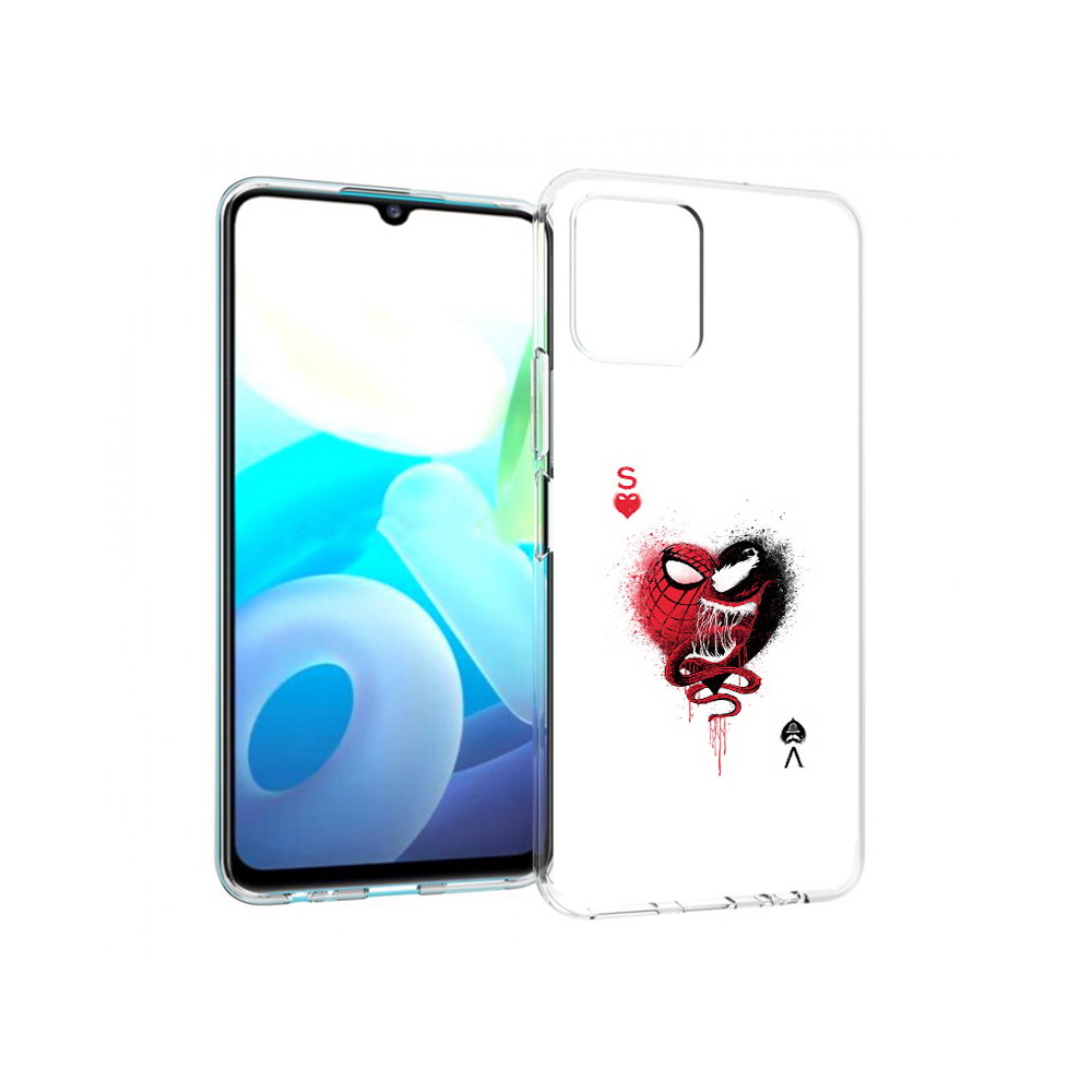 

Чехол MyPads Tocco для Vivo Y15s Веном (PT224456.390.41), Прозрачный, Tocco
