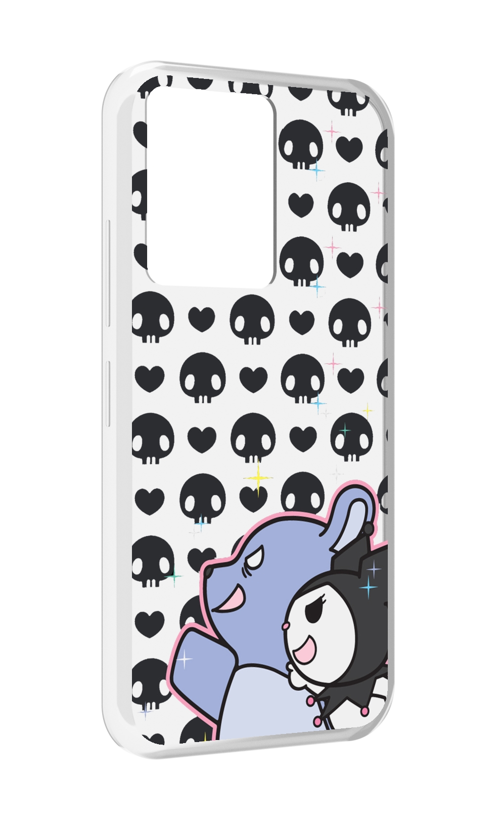 

Чехол MyPads злые-мини-животные детский для Infinix Note 12 5G X671 / Note 12 Pro 5G, Прозрачный, Tocco